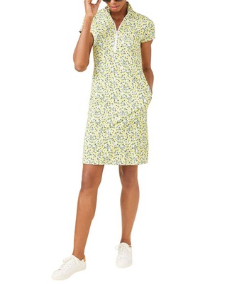 

J.Mclaughlin Янна Платье женское, Citrus meyer white/yellow/gree
