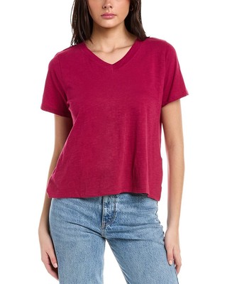 

Женская футболка Eileen Fisher Slub, розовая, размеры, Розовый