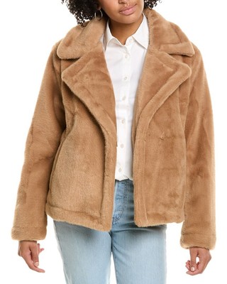 French Connection Short Jacket Womens Brown L
