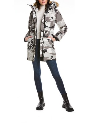 

Женская пуховая парка Canada Goose Rossclair, Grey camo, NA
