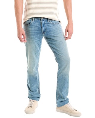 Hudson Jeans Blake Reveal Slim Straight Мужские джинсы синие 30