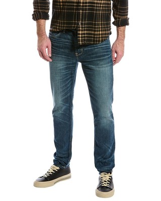 

Мужские джинсы скинни Hudson Zack Traction, Синий, NA