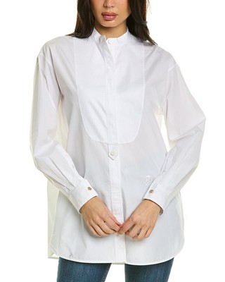 Женская футболка оверсайз с винтажным мотивом Burberry Vintage Motif