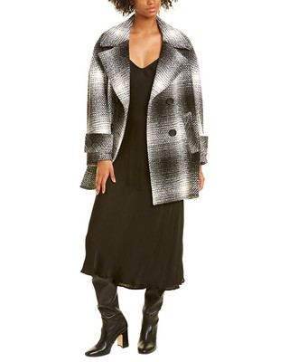 

Короткие женские шорты в клетку Cinzia Rocca Icons из шерсти и смеси альпаки, Черный, NA
