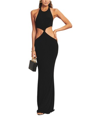 

Платье макси Retrofête Raven, женское, размер, Черный