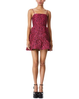 

Мини-платье Alice + Olivia Jamila, женское, Pwild pink/black