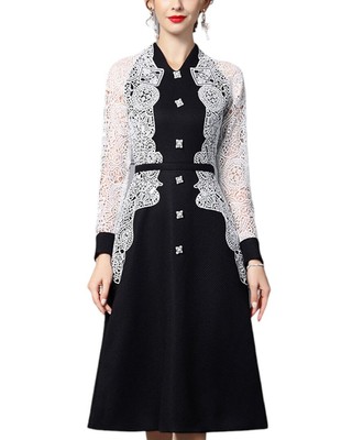 

Платье Anette женское, Black - white