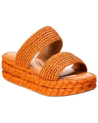 Женские сандалии на платформе из рафии Clergerie Arlene