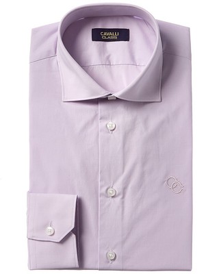 

Мужская классическая рубашка Cavalli Class Comfort Fit, /lilac, NA