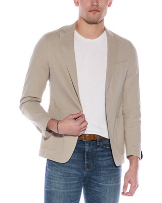 Boss Hugo Boss Slim Fit Linen-Blend Blazer Mens