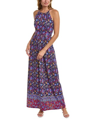 

Платье макси Jude Connally Mia, женское, размер, Fpbnfloral paisley border nav