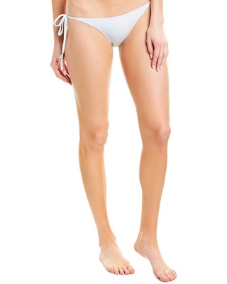 Женское нижнее белье Loveshackfancy Harbor Bikini Bottom синего цвета L