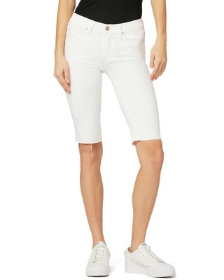 Hudson Jeans Amelia Короткие белые джинсы до колена средней посадки Женские 24