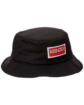 

Мужская панама Kenzo с нашивкой-логотипом, черная, Черный, NA