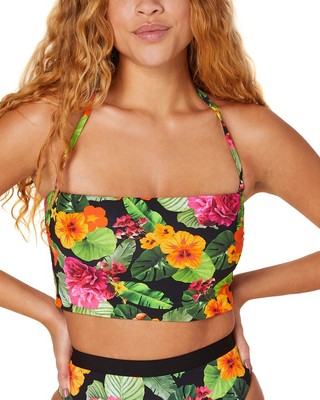 

Andie The Aruba Топ для женщин, Tropical floral