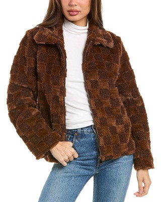 Женский жаккардовый жакет в клетку Stella + Lorenzo