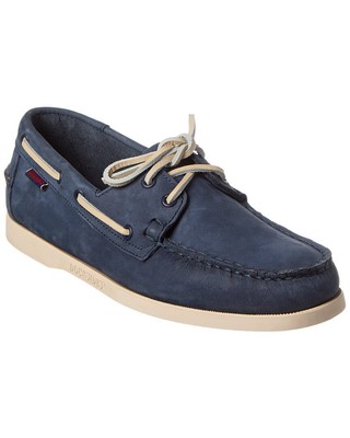 Sebago Portland Leather Boat Shoe Mens