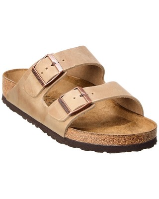 

Женские сандалии из промасленной кожи Birkenstock Arizona, Tabacco brown, NA