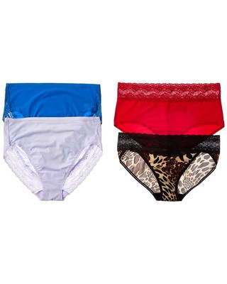 

Женские кроссовки Natori 4Pk Bliss Perfection V-Kini, Brchestnut luxe leopard pr, NA