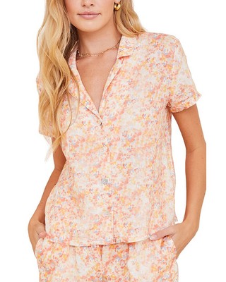 

Рубашка Bella Dahl женская, Pefppeach floral print