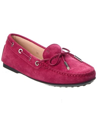 

Женские замшевые лоферы Tod S City Gommino, NA