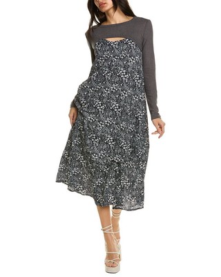 

Женское мини-платье с повязками Avantlook, Синий