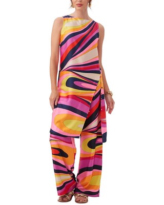 Trina Turk Auger Maxi Top Womens