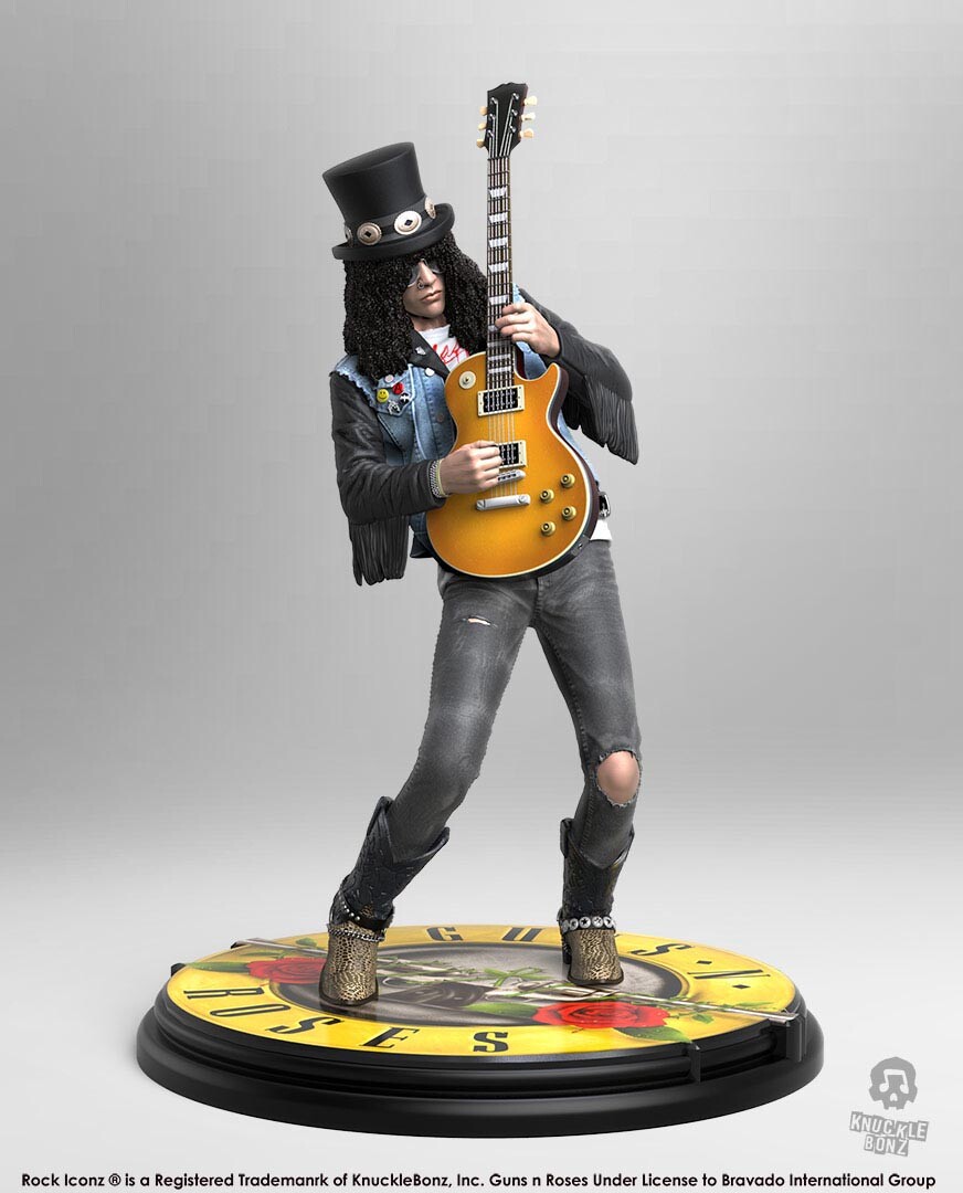 GUNS N’ ROSES SLASH フィギュア Amazon.com: McFarlane Toys - Music Maniacs Rock Slash 6in