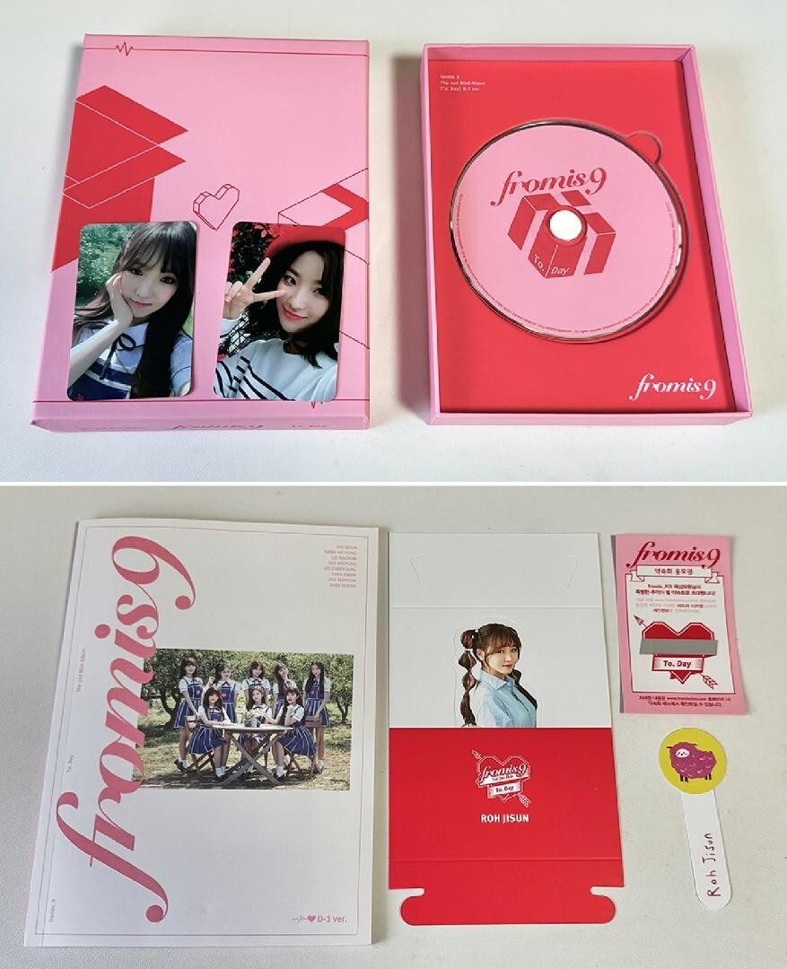 Fromis_9 2nd Mini Album To Day D1 ver photo book set PLEDIS