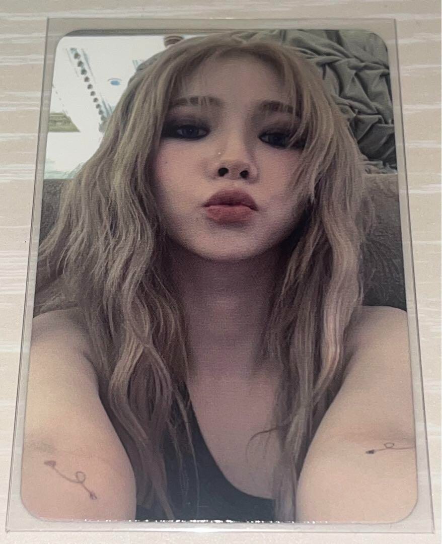 カリナ／aespa myworld girls　MusicPlant　ラントレ aespa KARINA MY WORLD Musicplant Photocard PC Photo card