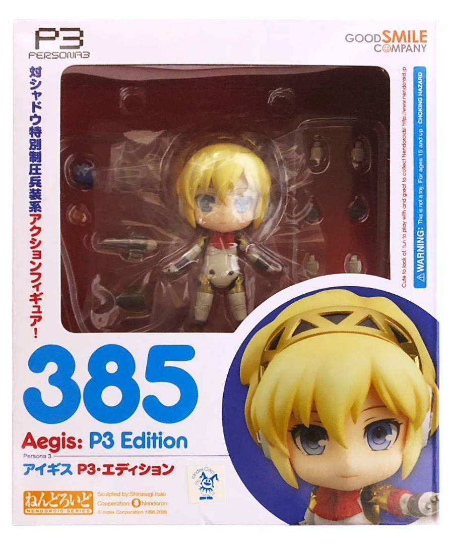 New Nendoroid 385 Persona 3 Aigis P3 Edition Figure Good
