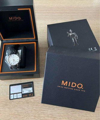 MIDO BARONCELLI M8600.4.21.4 AUTOMATIC ANALOG ROMAN MEN'S WATCH NEW UNUSED