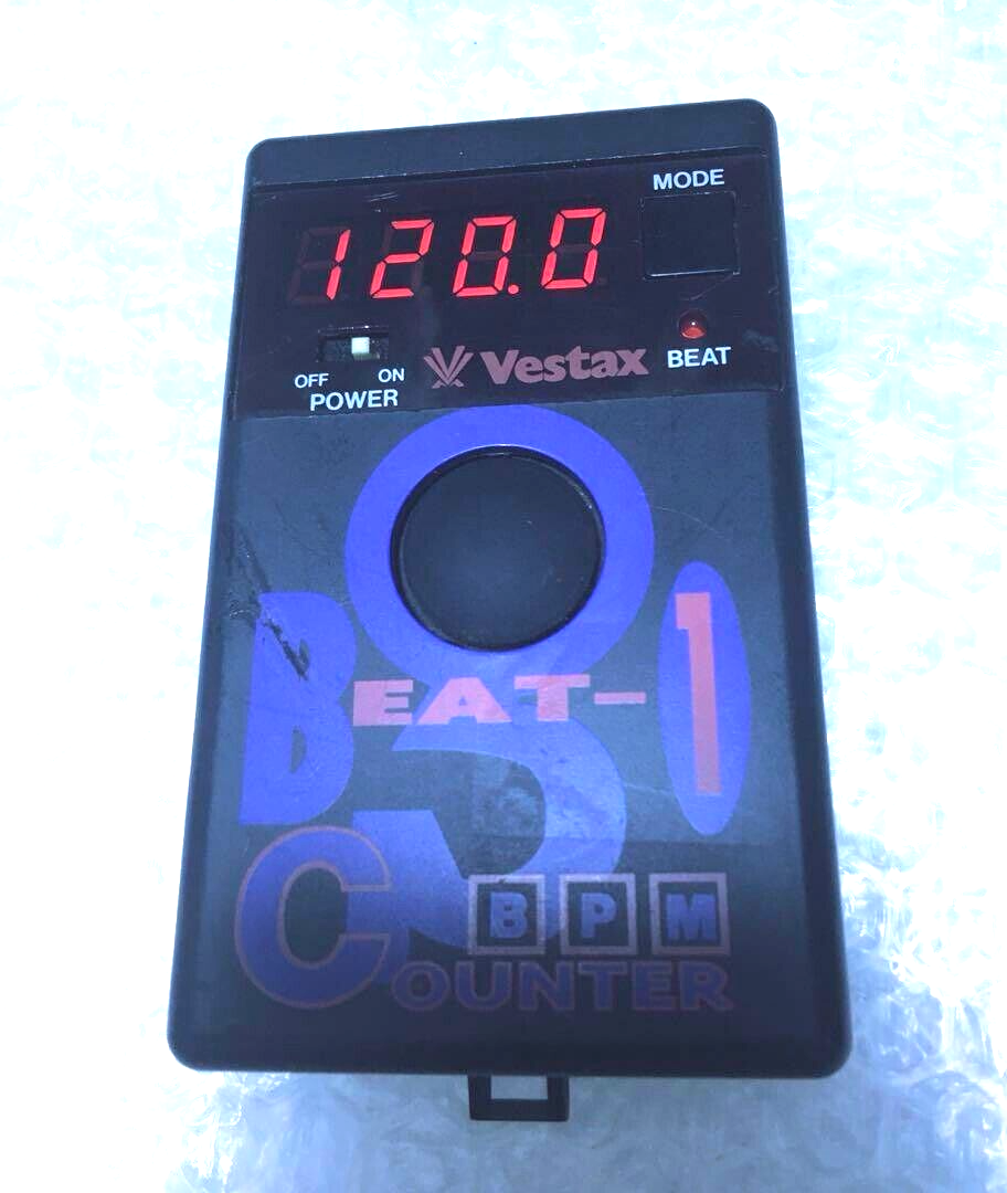 ヒロぽんVestax Beat-1 BPM Counter 動作確認済み Vestax Beat-1 Vintage BPM Counter | eBay