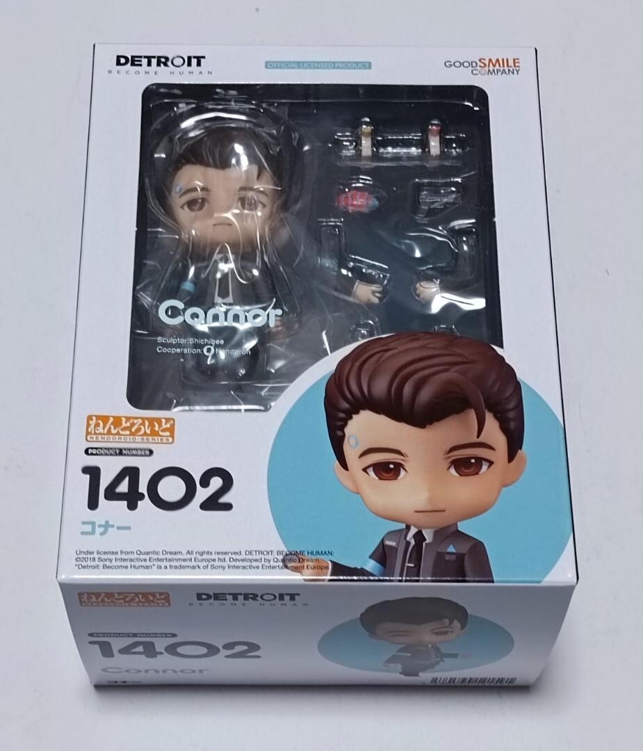 未開封　ねんどろいど コナー　Detroit：Become Human 1402 Connor Detroit: Become Human Nendoroid No.1402 GOOD SMILE