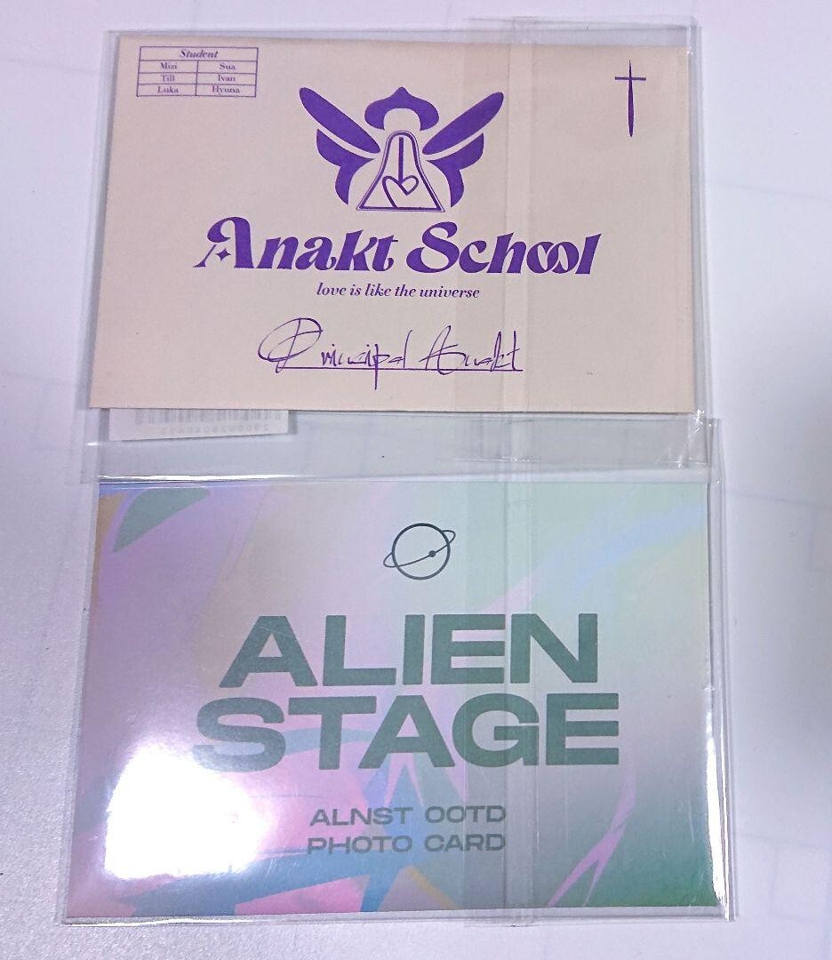 みつ エイステ フォトカードセット(私服&制服) 先払いのみ）韓国キャラクターグッズ 「ALIEN STAGE エイリアン