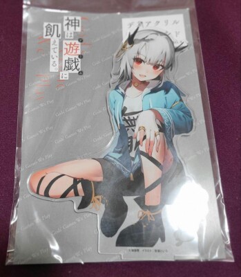 Japanese anime Gods' Game We Play Deka Acrylic Stand Ouroboros