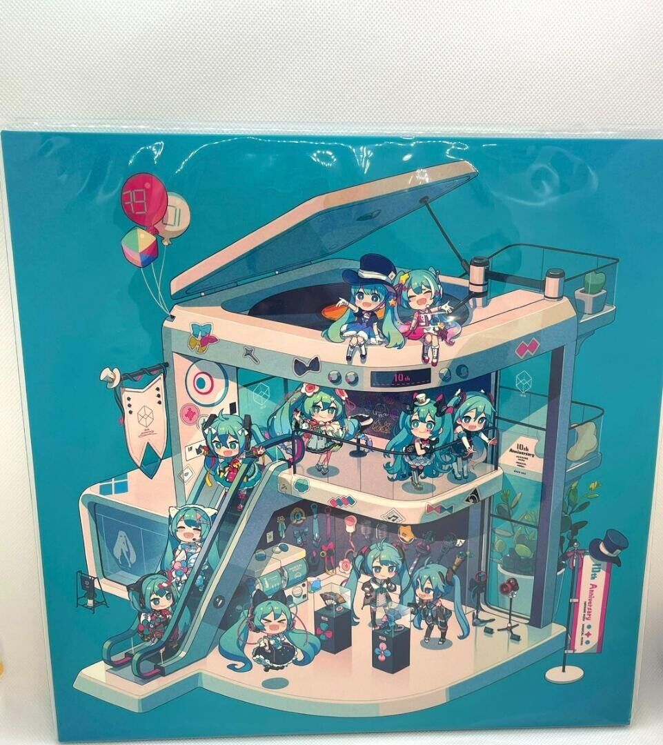 Hatsune Miku Magical Mirai Theme Song Collection LP Record Hatsune Miku Magical Mirai Theme Song Collection LP Record