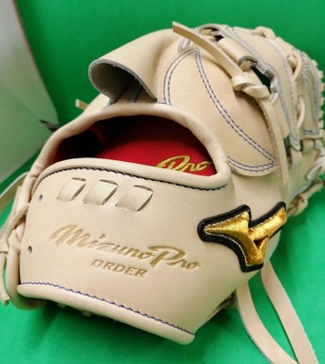 Mizuno pro ミズノプロ　HAGAJAPAN order MIZUNO (ミズノ) グローブ オレンジ MIZUNO PRO キャッチャー