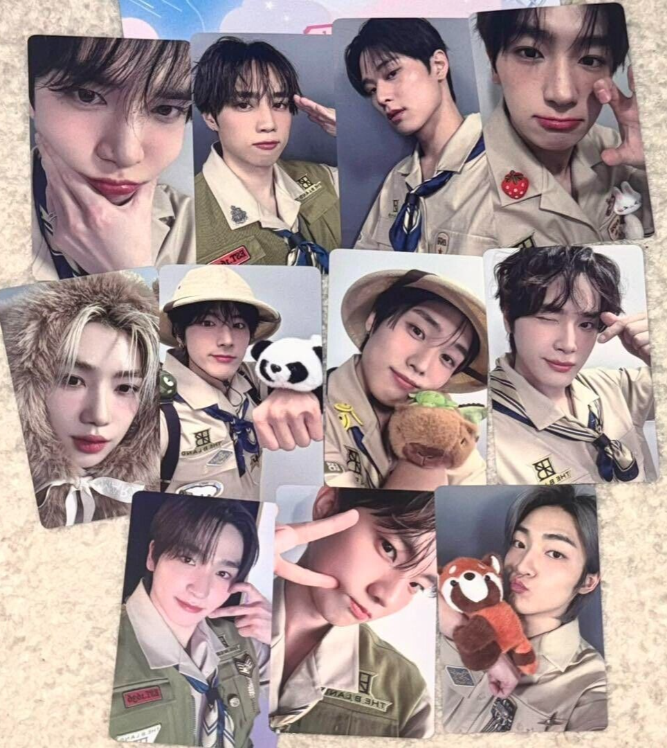 THE BOYZ エリックTHE B LAND ブランケット フォトカード MD THE BOYZ - 2025 FAN-CON 'THE B LAND' Official MD - K PLACE