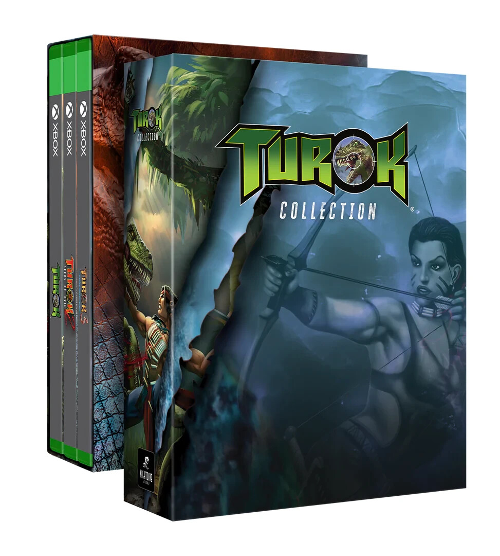 Turok 1•2•3 + スリップケース セット Limited Run Turok 1-3 Triple Pack Collection w
