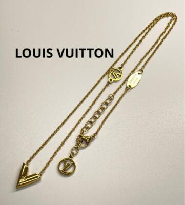 KORO　Louis Vuitton YLロゴ ネックレス LOUIS VUITTON LVロゴ ネックレス - メルカリ