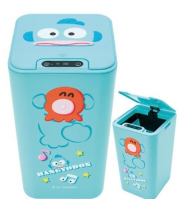 Sanrio Hangyodon Atari Kuji Sensor Type Dust Box 17.5×19.5 ×31.5 cm Japan New