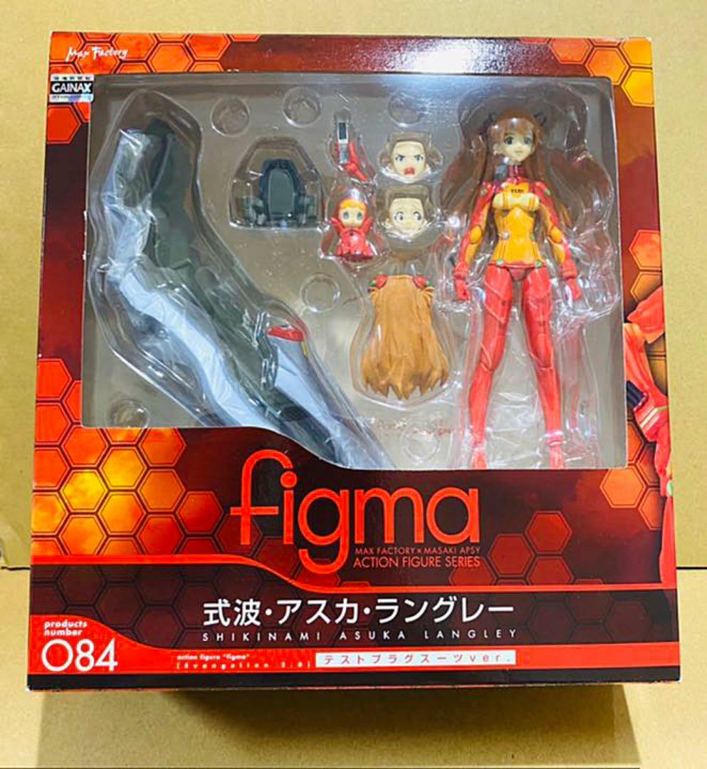 Max Factory - figma EVANGELION2.0 レイ(091)&amp;アスカ(084)　セット Max Factory figma 084 Soryu Asuka Langrey figma 079 Makinami