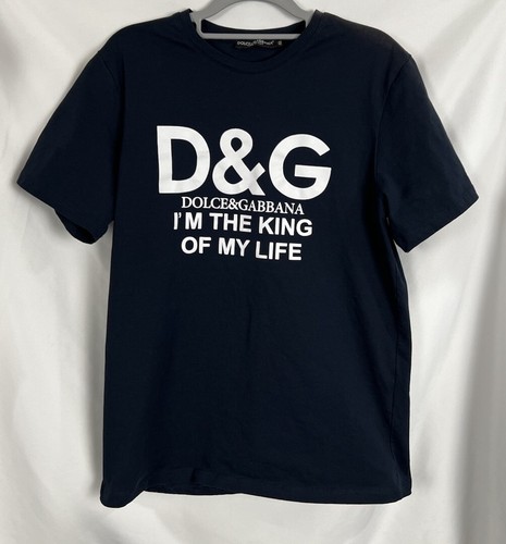 Tシャツ・カットソー DOLCE  GABBANA Men T Shirts G8PT1TG7F2IB0665 Blue DOLCE & GABBANA: T-shirt men - Blue | Dolce & Gabbana t