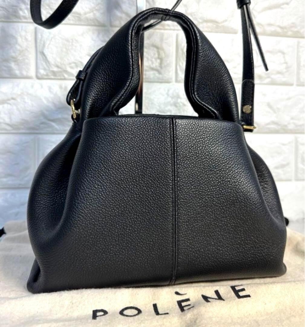 POLENE Numero Neuf Mini Shoulder bag Crossbody Leather Women
