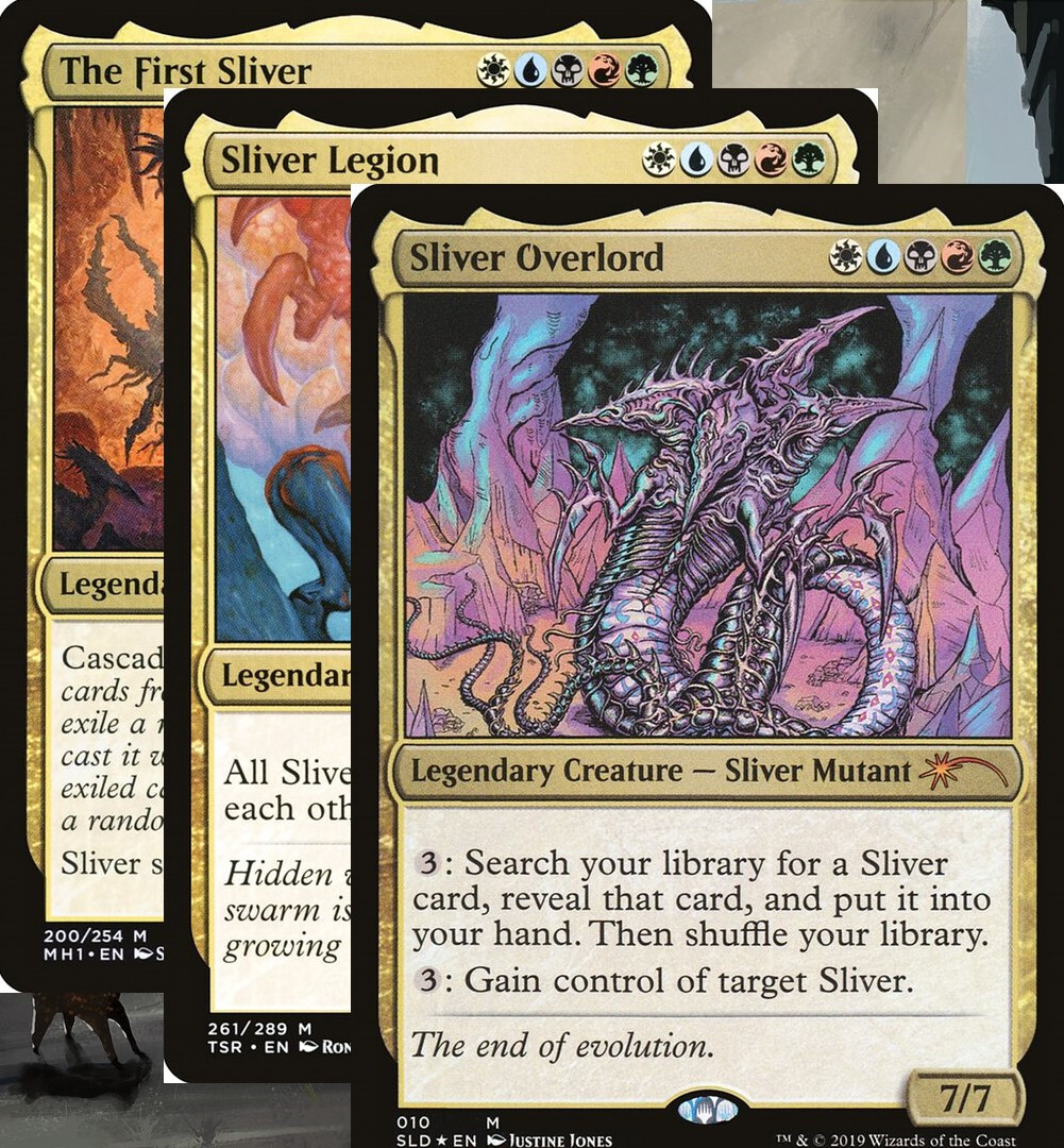 SLIVER Ultimate Edition Commander Deck Magic MTG EDH Sliver