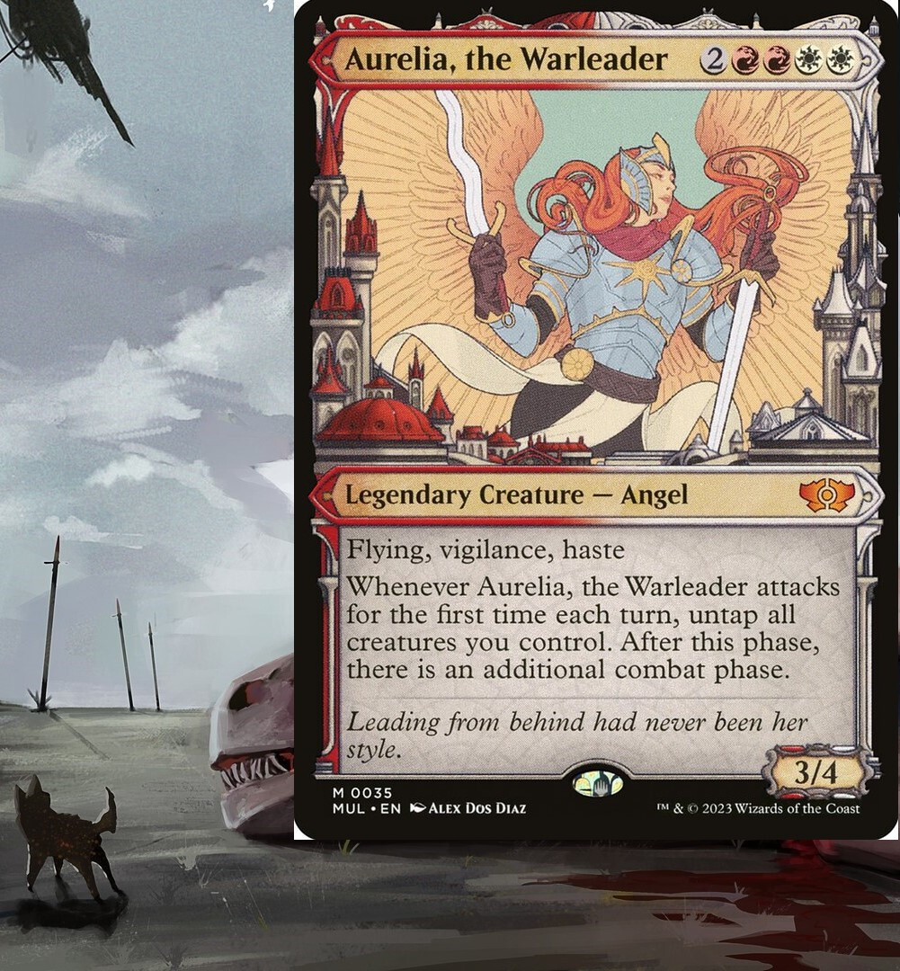 M.H　Aurelie Aurelia, the Warleader · Multiverse Legends (MUL) #35