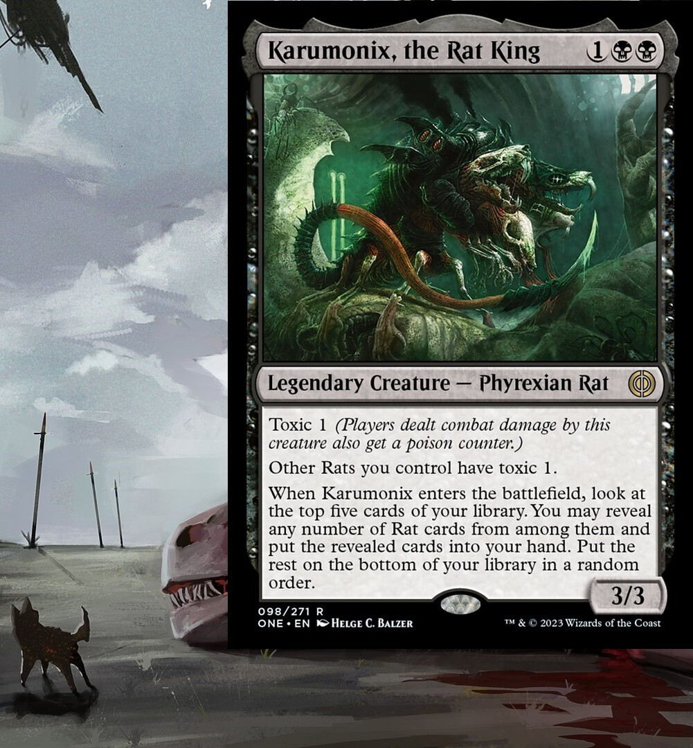 マジック：ザ・ギャザリング Rats/Infect custom MTG commander deck $_57.JPG?set_id=880000500F