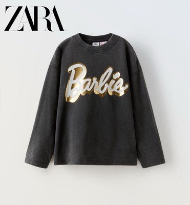 17 Zara Zarakids Barbie Metallon T