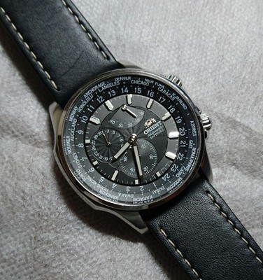 ORIENT ワールドタイム WV0011EY Wv0011Ey Orient World Time Watch | eBay